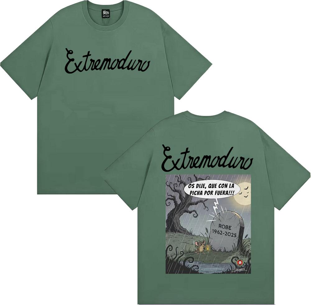 

Rock Band EXTREMODURO Os Dije Que Con La Picha Por Fuera Tshirts for Men Women Fashion 90s Hip Hop Oversized T Shirt Streetwear 3XL