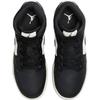 (GS) Air Jordan 1 Mid 'Black Summit White Off Noir' Kids' DQ8423-010