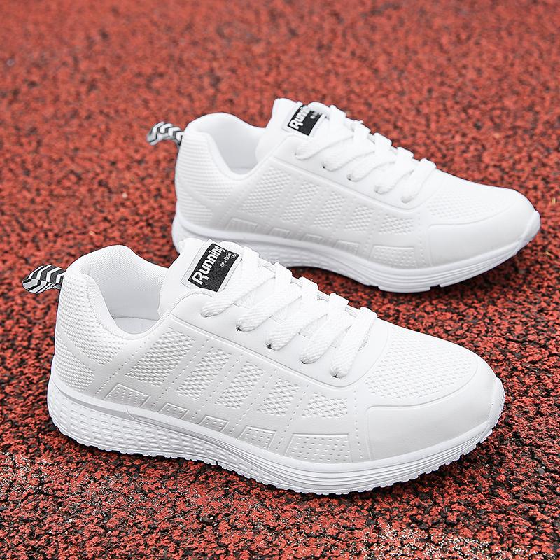 Fashion Fashion Women Sneakers Soft Vulcanize Shoes Leather Tenis Feminino Comfortable Sneakers for Moms Sports Trends Casual Female