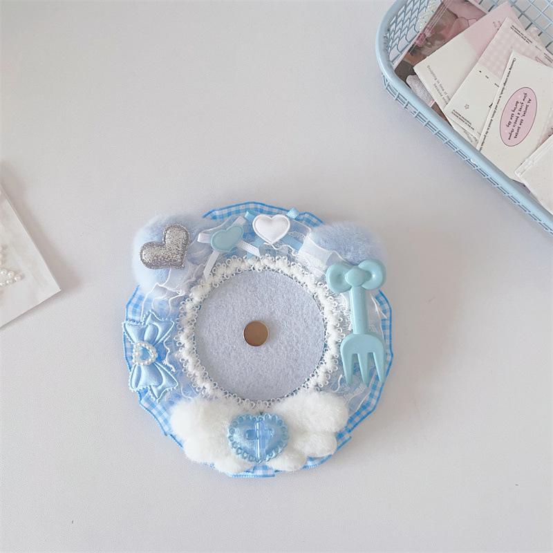 Lace Handmade Cute Girl Brooch Pin Holder & Display for Itabag