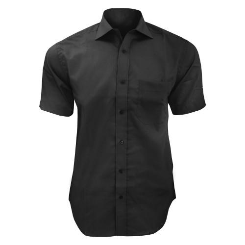 Kustom Kit Mens Premium Non Iron Short Sleeve Shirt