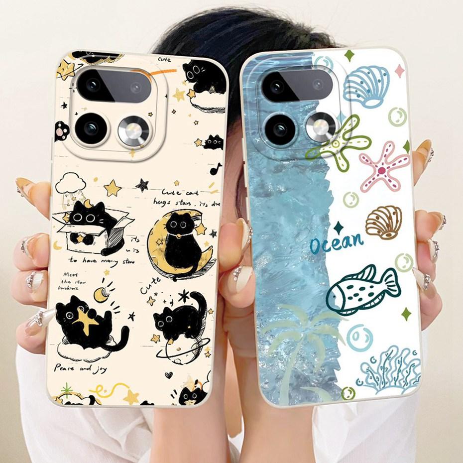 Cute Printed Phone Case For Realme 16 Pro Plus 5G Soft Silicone Shockproof Cases For Realme 16 Pro+ 16Pro 5G Covers Bumpers