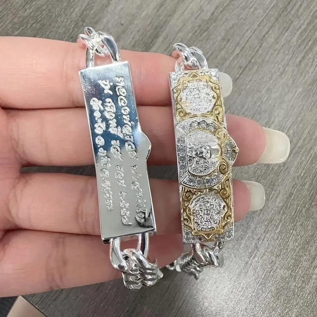 Ancient Style Luang Phor Rui Fu Jia Bracelet Soli Luxury Men's and Women's Same Style Jewelry