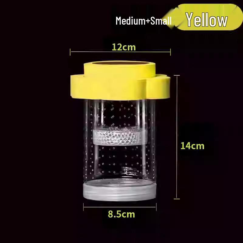 Guppy Breeding Box: Fish Isolation & Hatching Tank for Small Fish Fry & Mother Fish