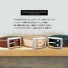 Shoulder Garrison Tanned Rivet Single Piece of 38mm Made In Japan Dark [recurrence (cowhide)] Belt, Leather, Buckle, Men's, Women's, Casual, Leather,