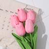 3/5Pcs Tulip Artificial Flowers Bouquet 33CM Fake Flowers for Home Decor Garden Wedding Marriage Decoration Flower Arrangement
