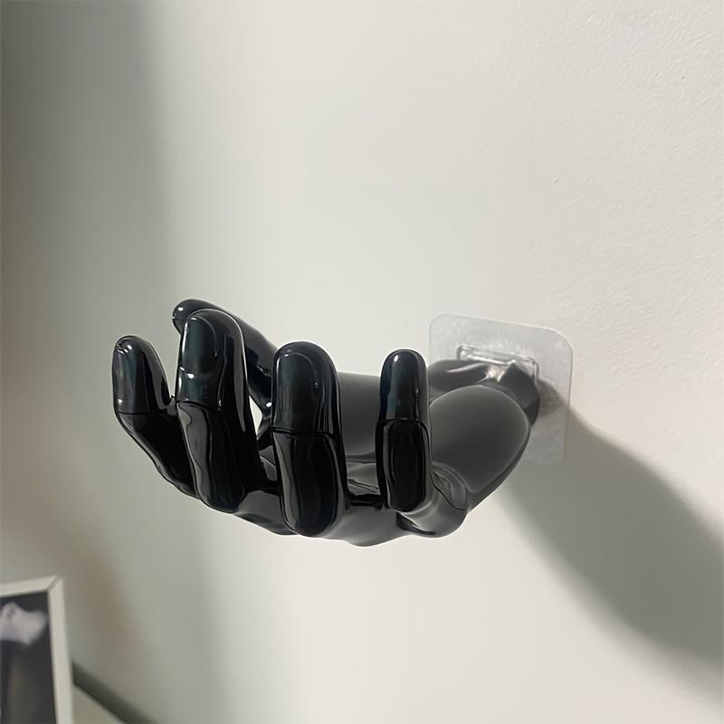 1pc Hand shape , Traceless Punch-free Wall Hook, Durable Hook for Keys, Hats, Towels, Toiletry, Self-Adhesive Household
