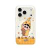 Cartoon Cute iPhone Case for Apple 17 Pro Max/16 Plus: Artistic Shin-chan Love Star Design