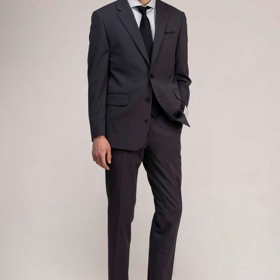 GeosongiO Signature Single Notched Suit Gray ZF3SU324GY
