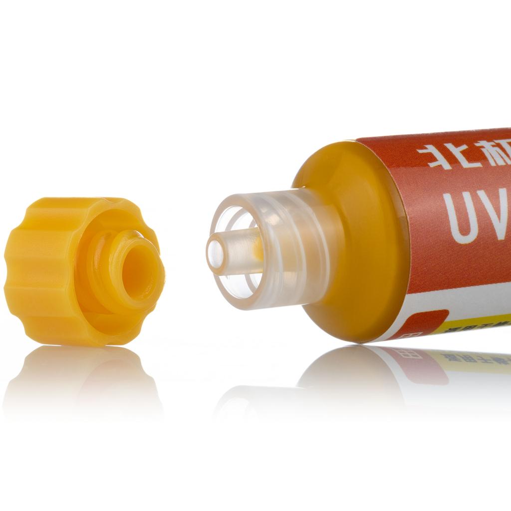 Rosfix Soldermaska Pomarańczowa 10ml z Tłoczkiem – Ochrona Płytek PCB | Szybkie Utwardzanie UV | Nie Przewodzi Prądu