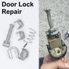 1/2Set 45MM Car Front Door Handle Lock Cylinder Barrel Paddle Repair Kit For BMW 3 Series E46 Tool Replacement 1998 1999 - 2006