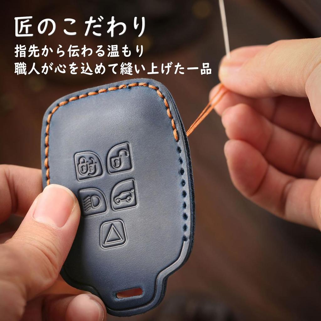 Toyota Leather Key Case Key Cover Key Holder for Alphard Vellfire Yaris Cross Voxy
