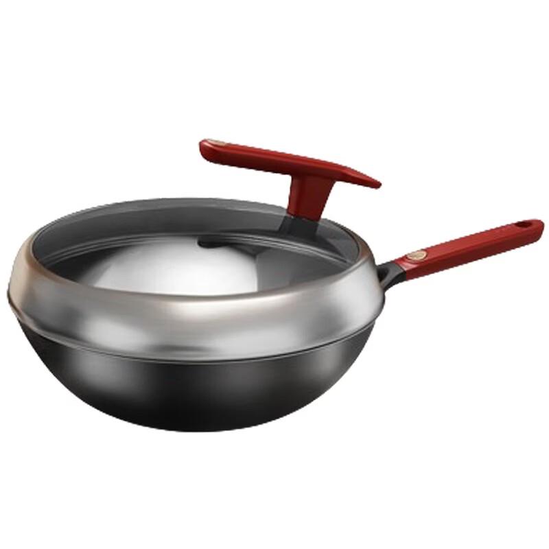 ASD T2Q Series 30cm Coating-Free Non-Stick Wok