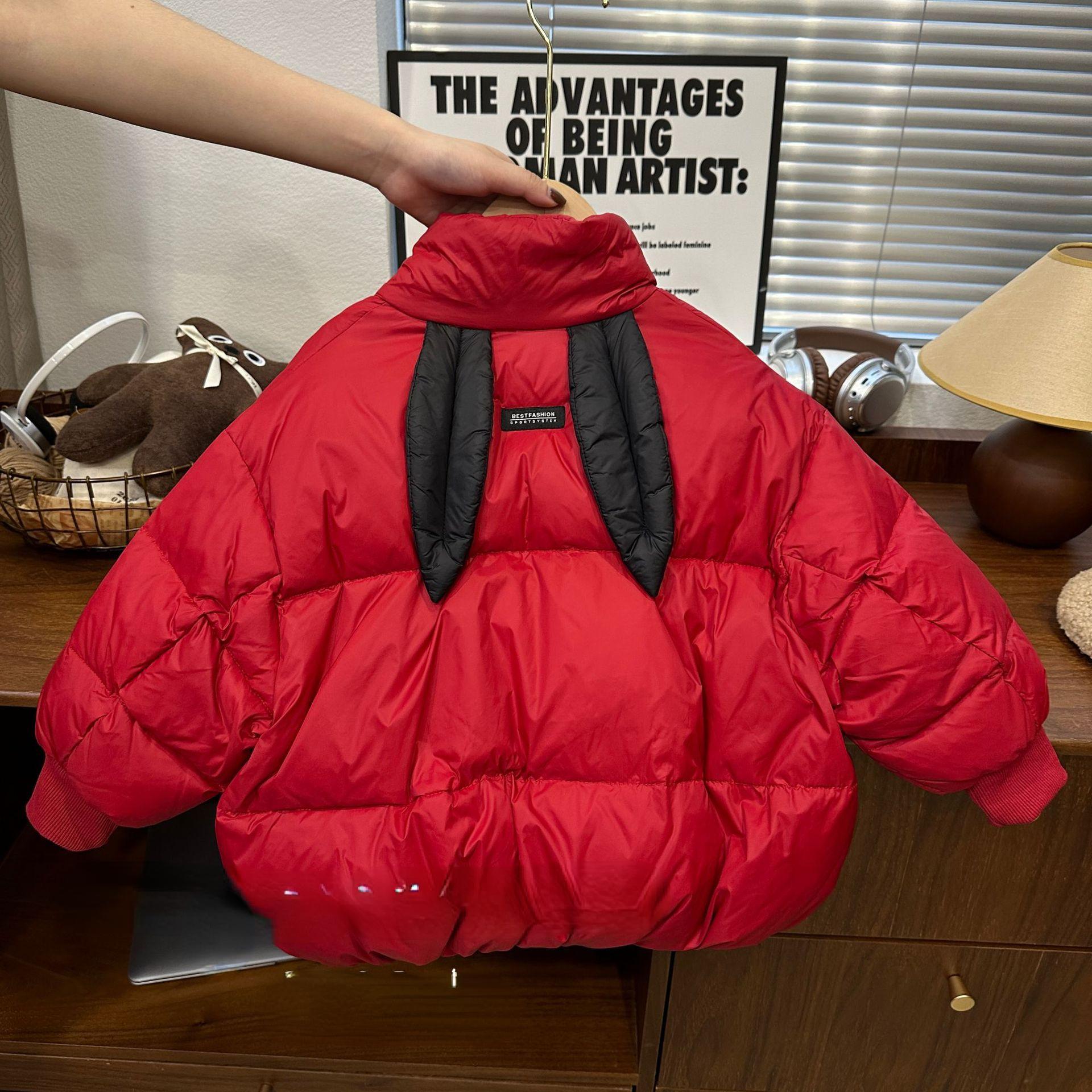 

Детский пуховик, утепленная белая куртка-пуховик на утином пуху