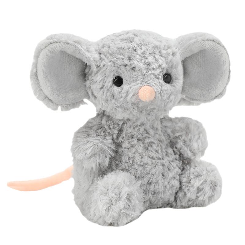Cute Simulated Sweet Sitting Position Mouse Doll Plush Toy Doll Pillow Children's Gift Doll