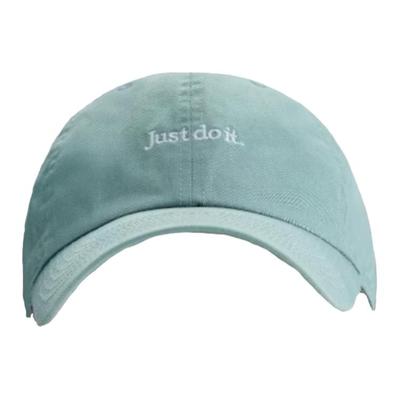 Nike Soft Smooth Cotton Baseball Cap Unisex Hats Light-Green FB5370-017