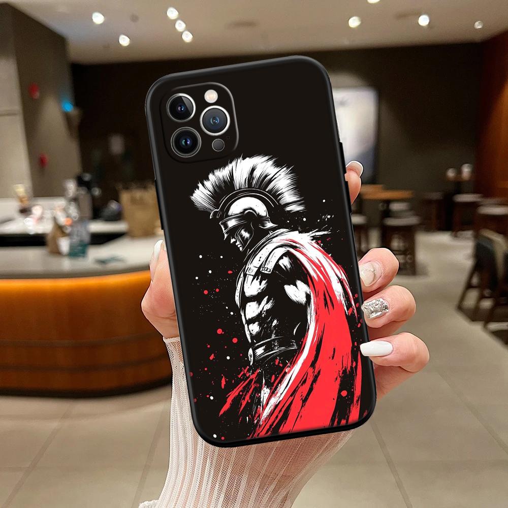 Spartan Warrior Shell Phone Case for Samsung Galaxy Note 8 9 10 20 S23 S24 S25 Ultra FE Plus Edge Lite