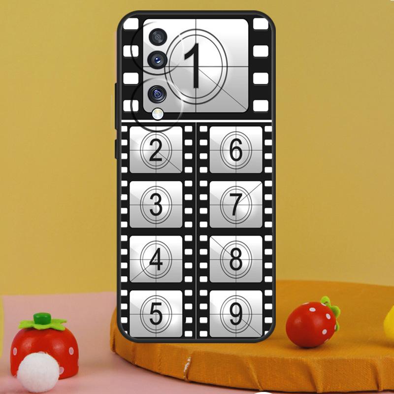 Film Movie Clapperboard Clapper Board Case For Honor 200 Pro X9c X9a X8a X7a X6a X7 X8 X9 X8b X9b Magic 5 6 50 70 90 Lite Cover