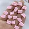30Pcs New Cute  Chocolate Series Resin Flatback Ornament Jewelry Making Manicure Hairwear Accessorie