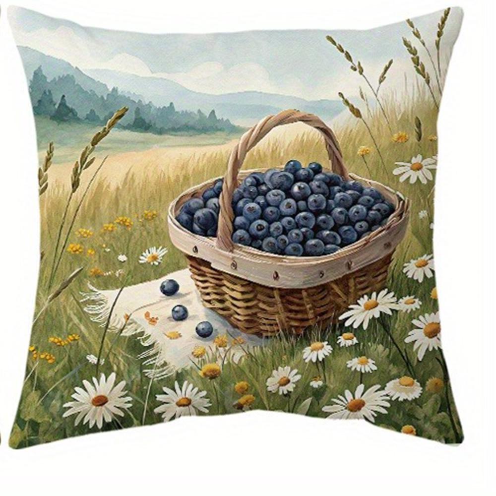 

Идиллический питомец - Пасторальные наволочкиЧехол для подушки на диван в гостиной, мягкий и удобный, украшение для спальни 16x16Inch