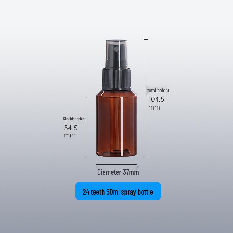 Янтарный распылитель с мелким распылением – 100/150 мл, ПЭТ-пластик, для косметики
