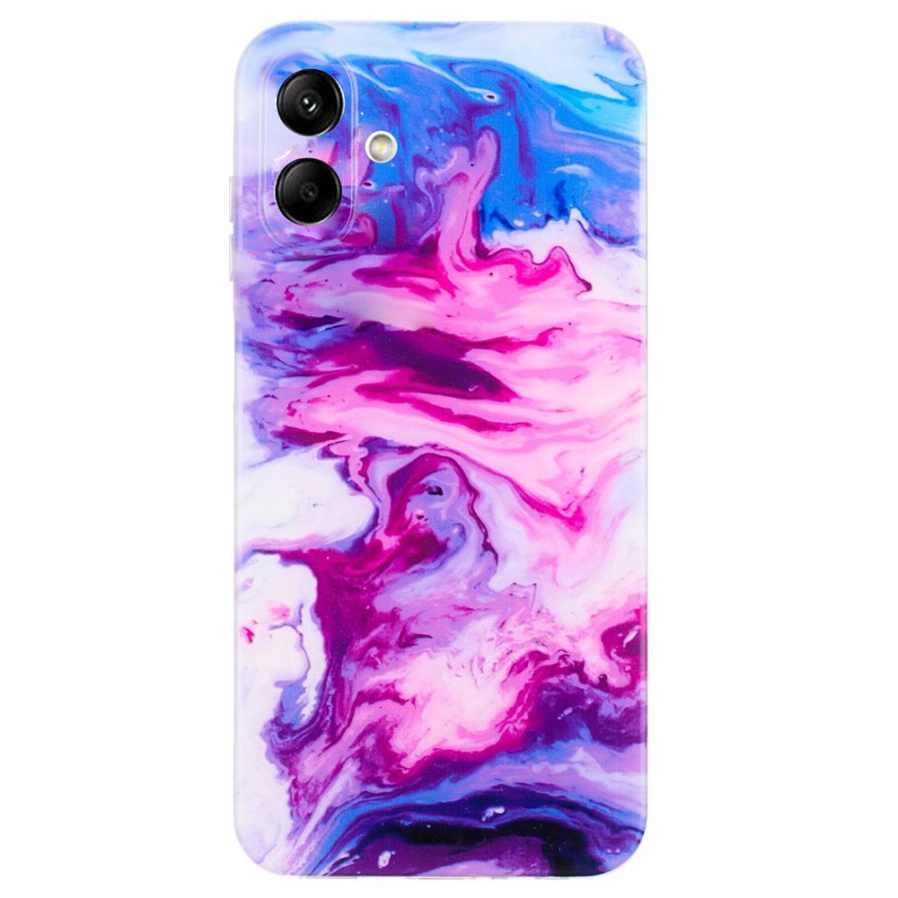 

For Samsung Galaxy A05 4G Case Marble Pattern Print Soft TPU Phone Cover Rose