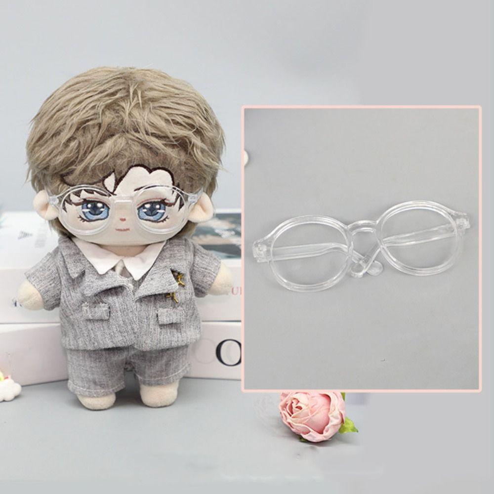 Fashion Doll Glasses Cute Crown Eyeglasses High Quality Accessories 20cm Cotton Dolls