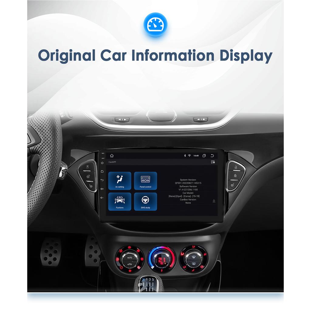 Hizpo 8Core 7862 Audio 2din Android Autoradio for Opel Adam for Opel Corsa E Car Radio Multimedia Video Player GPS Carplay Auto 4G DSP Intelligent RDS