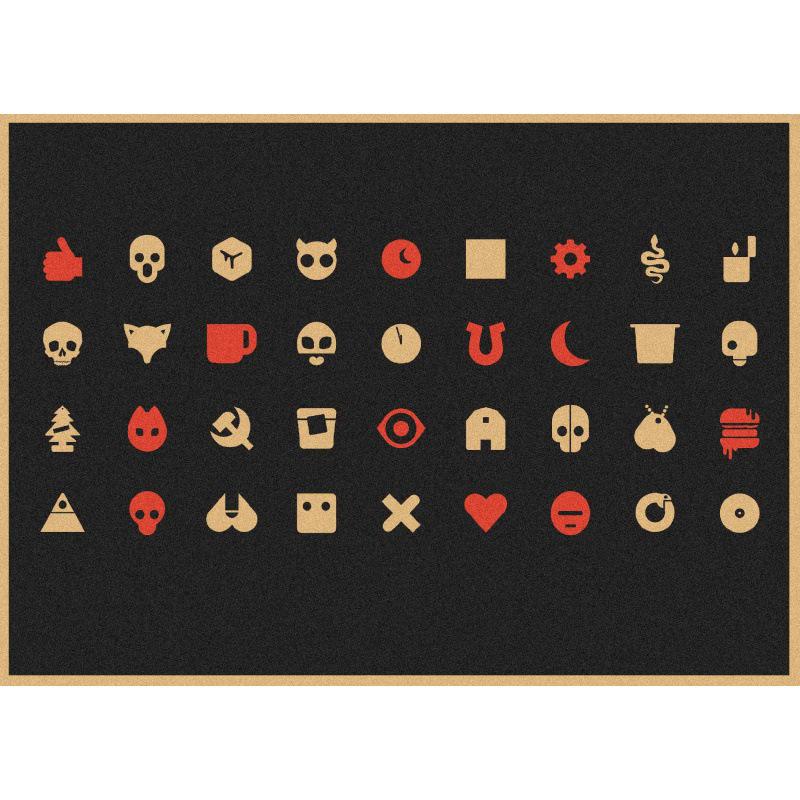 Love, Death & Robots Vintage Kraft Paper Poster