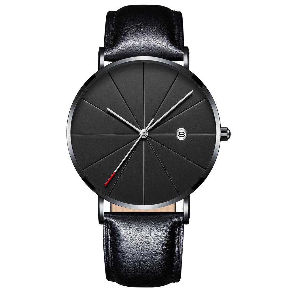 Men's Cross-Border Fashion Mesh Strap Quartz Watch - Casual Business Gift