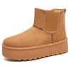 Shoes women's shoes versatile cotton boots winter new velvet thickened one-pedal snow boots thick-soled non-slip cotton shoes 2025