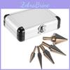 5pcs High 4241 Steel Speed Step Drill Bit Set Metal Drilling Tool For Metal Wood Drilling Tool With