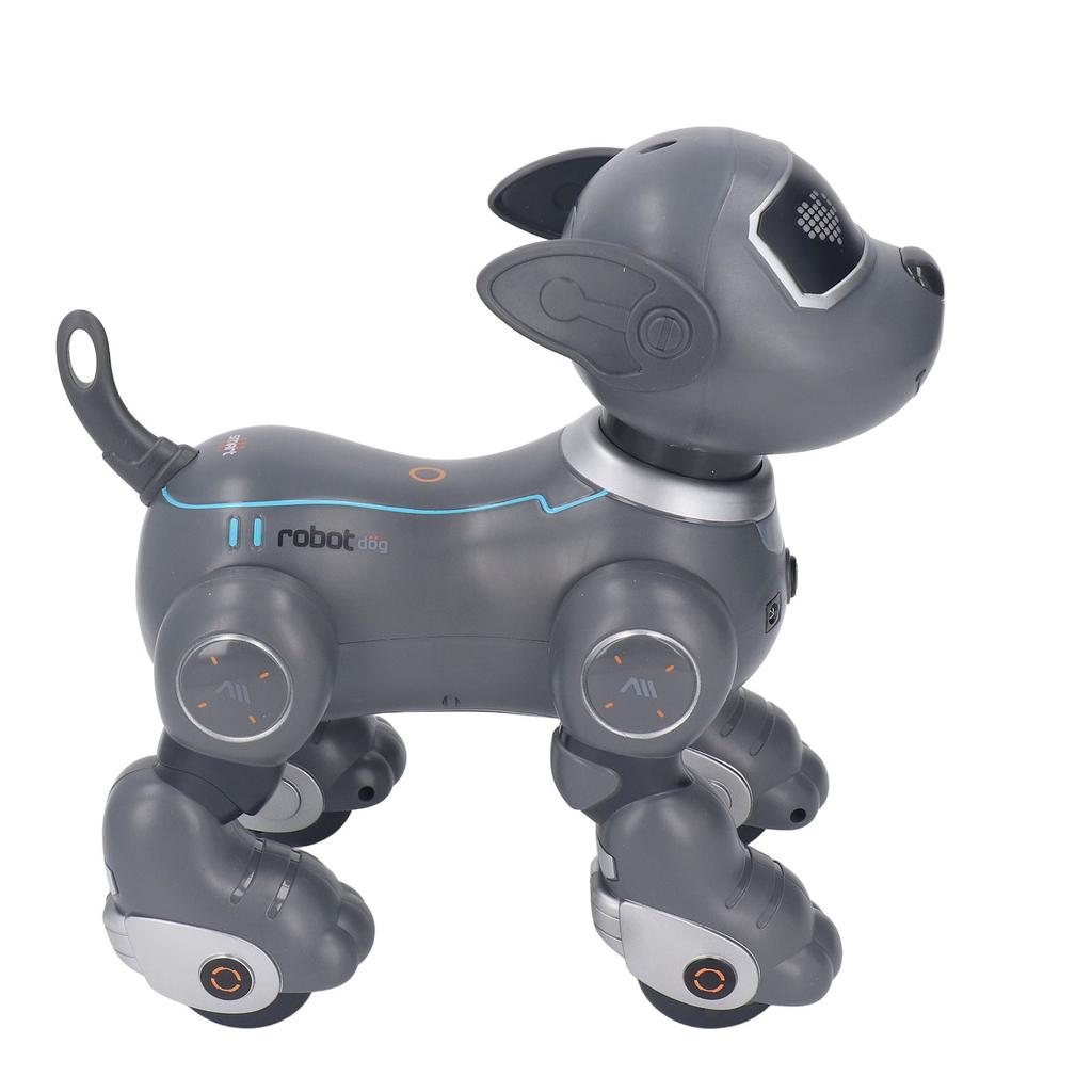 2.4G Voice Control RC Robot Dog Dancing Walking Programmable Sound Light RC Stunt Robot Dog Type 2