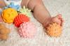sensory balls 8 pcs pastel