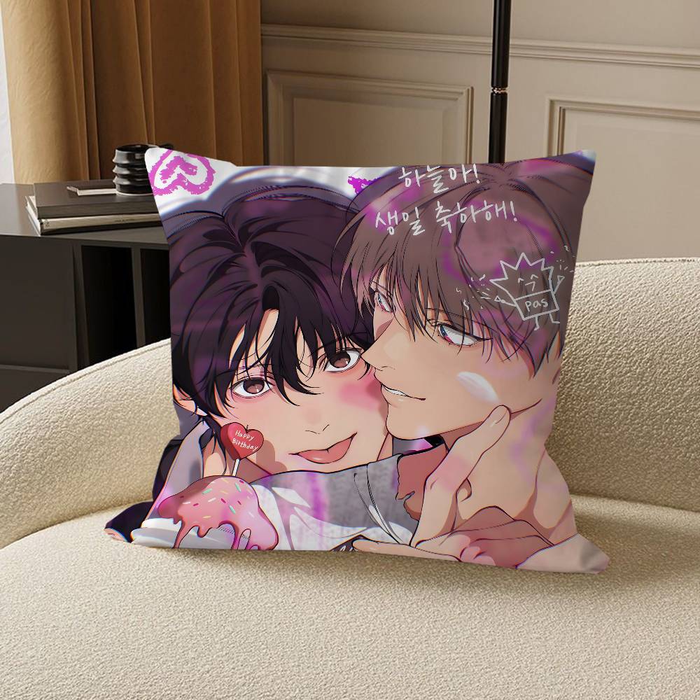 Anime Lost In The Cloud Pillow Cushion Cover Pillowcase Living Room Sofa Home Decor Customized