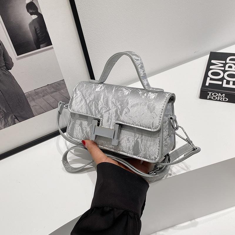 Beliebte Nischentaschen Neue Damentaschen Vielseitige Umhängetaschen Modisches Muster Kleine quadratische Taschen