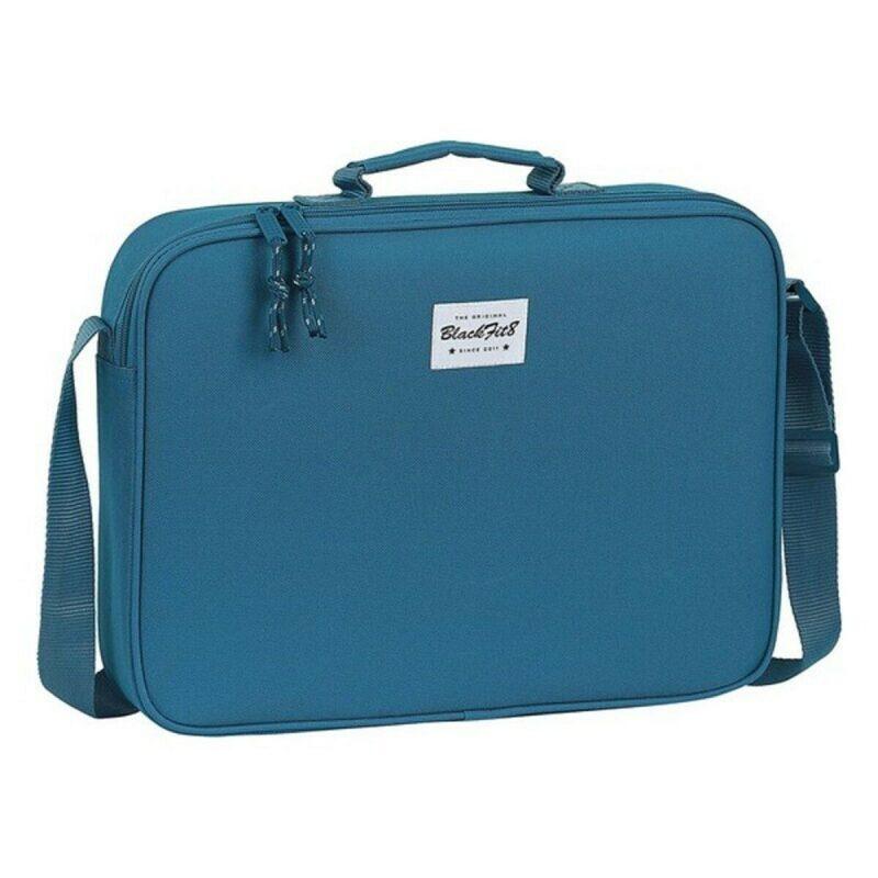 BlackFit8-Cartera Escolar BlackFit8 Egeo Azul (38 x 28 x 6 cm)