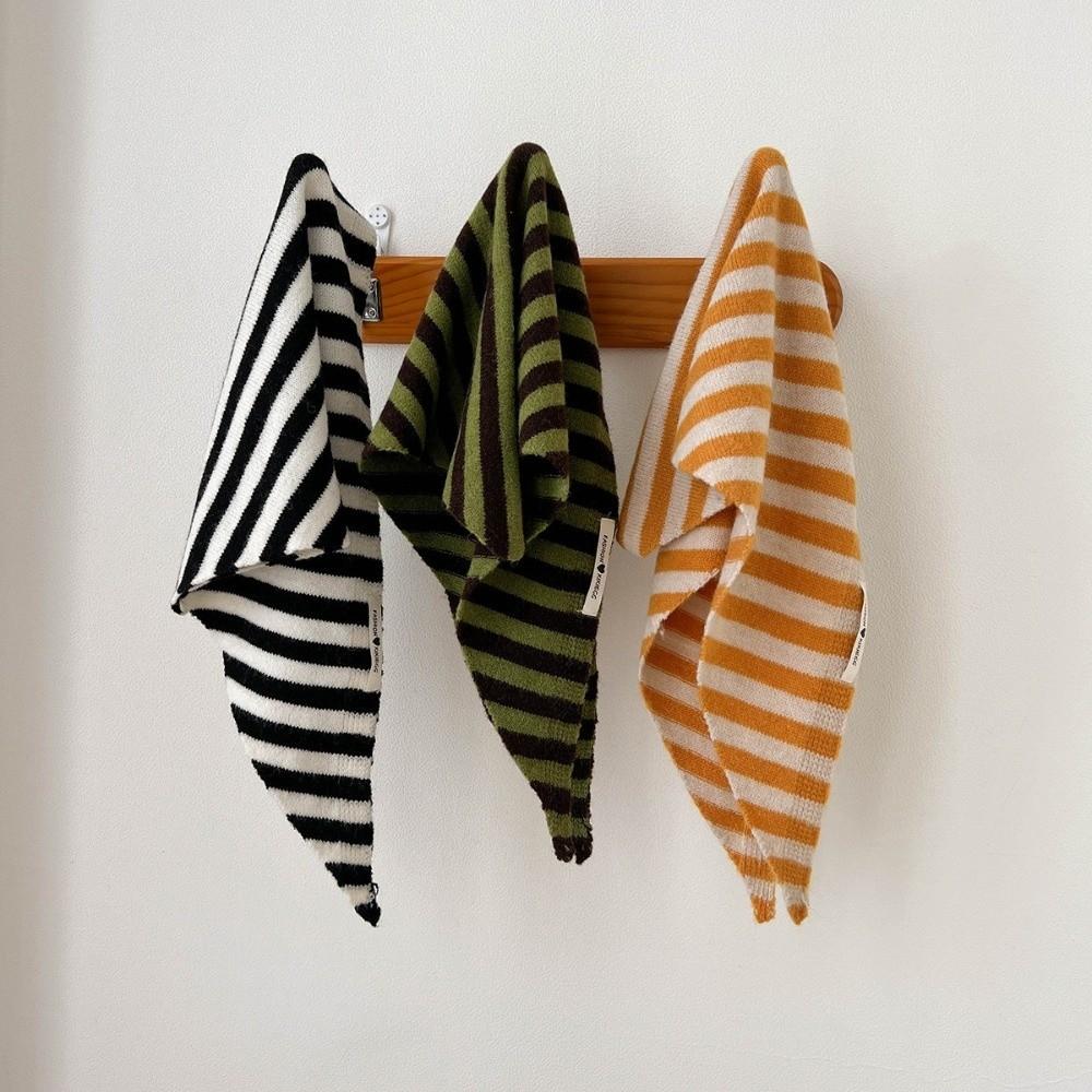 Warm Triangular Scarf Knitted Wool Scarves Korean Neck Protection Scarf  Autumn Winter