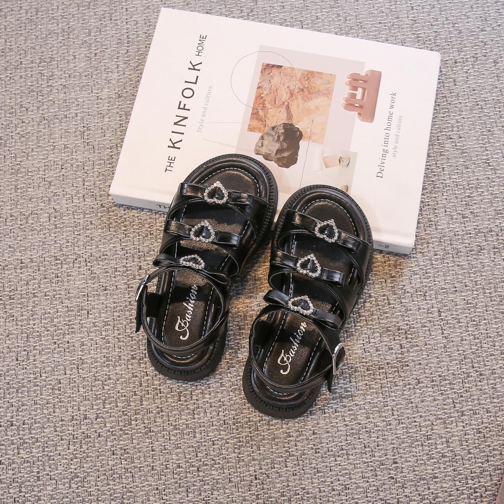 Mädchen Sandalen Sommer Neu Kinder Prinzessinnen Schuhe Mittlere und Große Kinder Strand Durchbrochene Finger Schuhe Weiche Sohle Schuhe