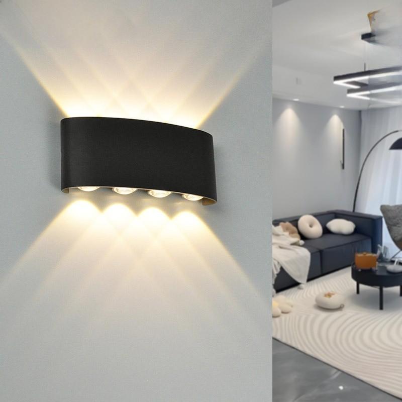 Outdoor Waterproof Wall Light Led Minimalist Wall Lamp For Garden And Patio Decor