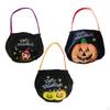 Halloween Trick or Treat Bag Candy Basket for Kids,Snack Grocery Bag, Multipurpose,Reusable with