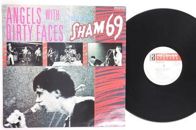 LP Record SHAM 69  Angels With Dirty Faces  The Best  RRLP104 RECEIVER RECORD 1986 UK Rock Used