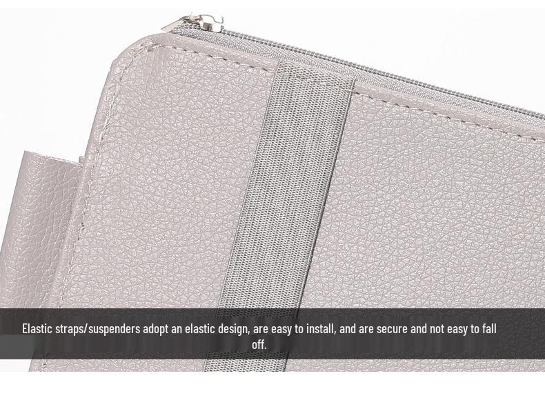 Multi-Functional Car Sun Visor Organizer: Card Holder, License & Receipt Keeper, Cable Storage, Glasses Clip