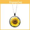 Sunflower Fashion Jewelry Collection With Alloy Pendant For Women