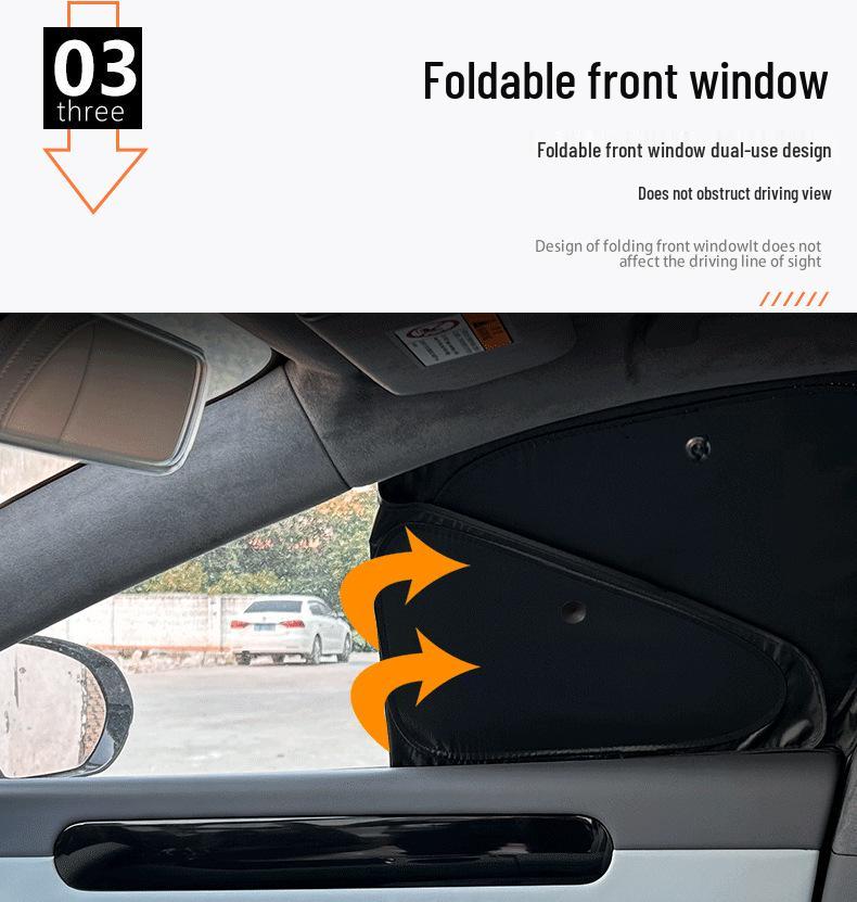 Leapmotor C01/C11 Window Sunshade: Privacy, Lightproof, Heat Insulation, Anti-Peeping Protection
