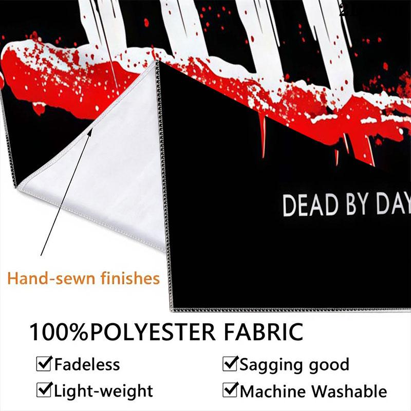 Dead by Daylight plakát Nástěnná závěsná deka z potištěné látky Dekorativní tapiserie do ložnice obývacího pokoje Domácí dekorace
