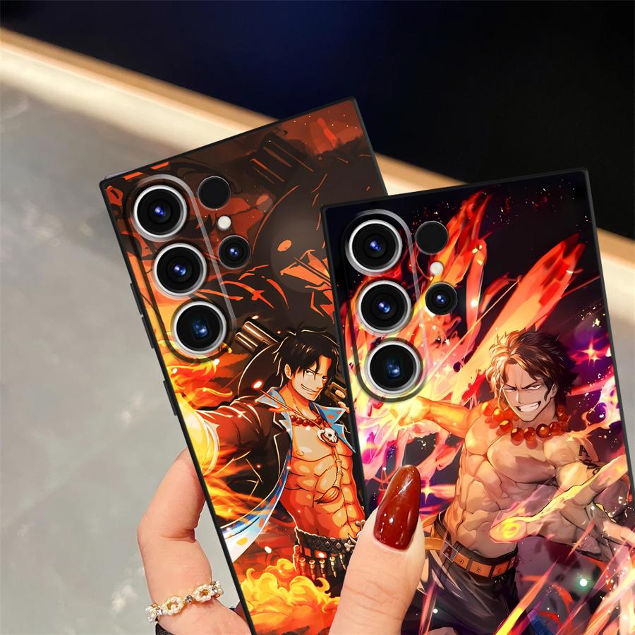 Case for Samsung Galaxy S20 S25 Ultra S23 FE S9 S24 Plus S21 S22 Funda Phone Cover Cool Luffy ACE