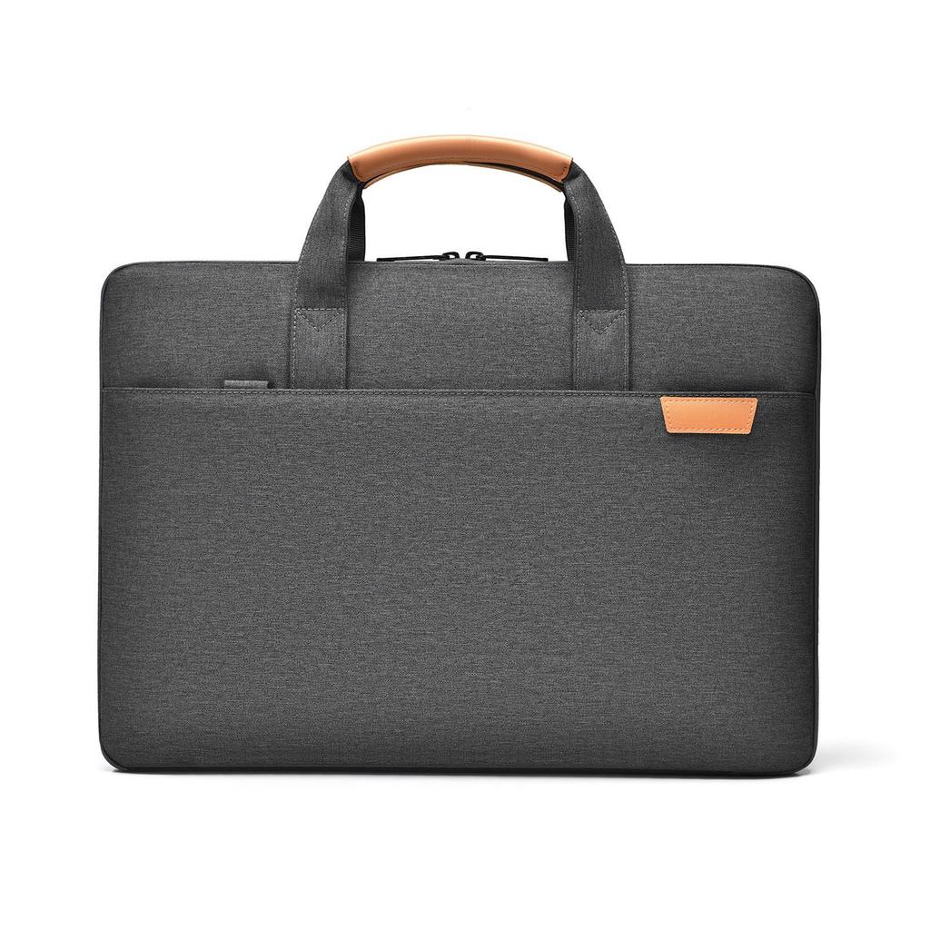 15-Inch Shockproof, Wear-Resistant Laptop Bag with 180° Full Opening and Logo Print