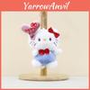 Adorable Korean Style Kt Cat Plush Toy With Colorful Heart Balloon Keychain Attachment