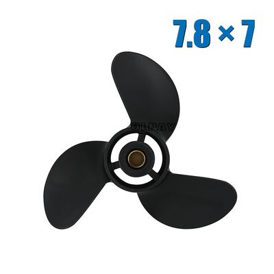 Εξωτερική προπέλα 7,8 x 7 από κράμα αλουμινίου For Tohatsu Mercury 4/5/6HP Boat Propeller 3R1B645141 / 48-812949A02